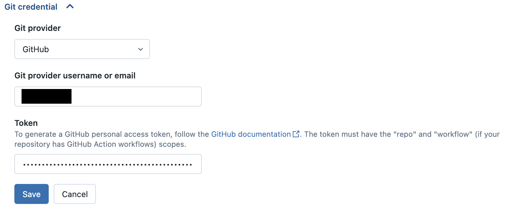 Authenticate Databricks with GitHub