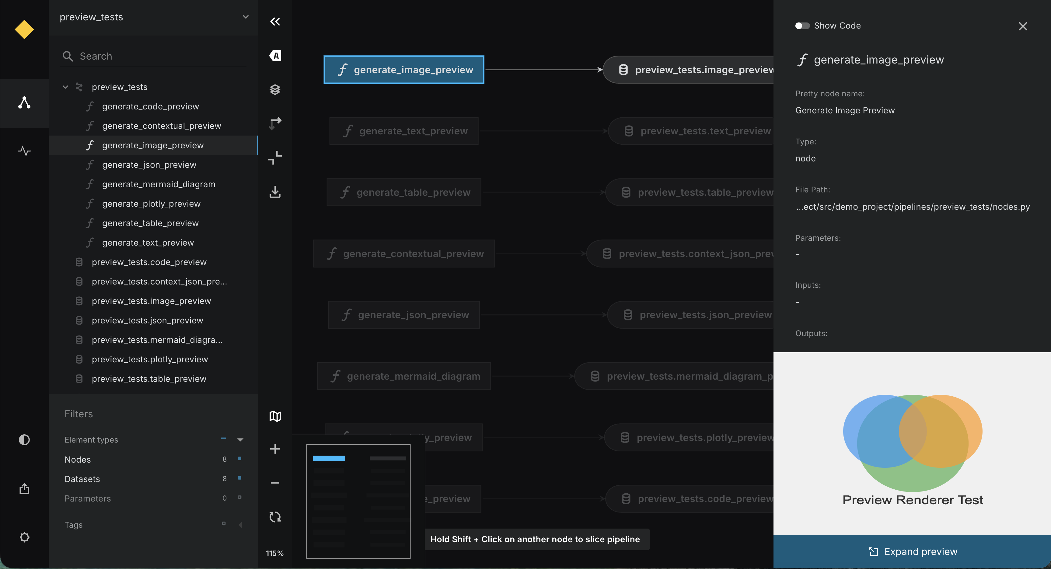 Image preview example